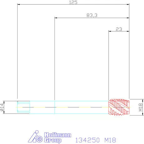 Garant Gépi menetfúró HSS-E M18