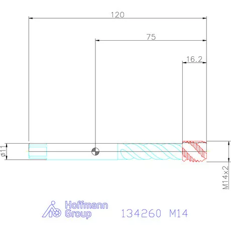 Garant Garant Master Tap Alu gépi menetfúró M14