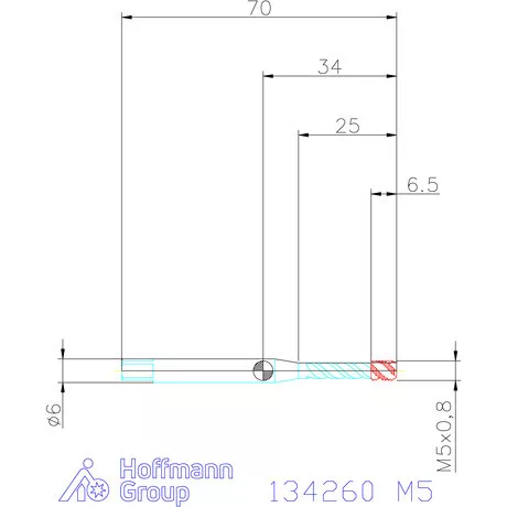 Garant Garant Master Tap Alu gépi menetfúró M5