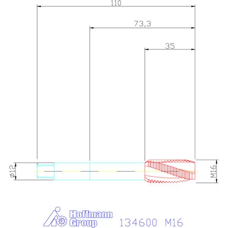 Garant Gépi menetfúró M16