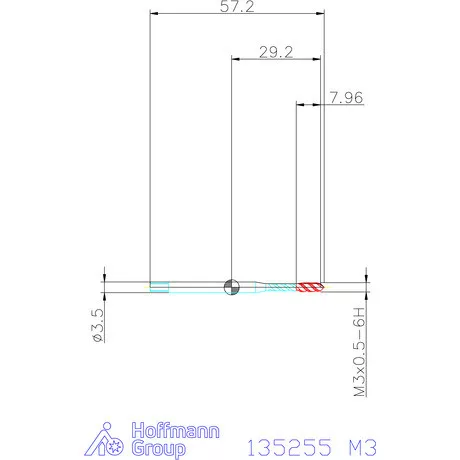 Holex Holex Clever Tap gépi menetfúró M3