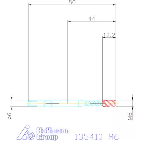 Garant Gépi menetfúró szinkronorsókhoz HSS-E-PM Form C M6