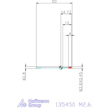 Garant Gépi menetfúró M2,6