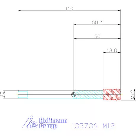 Garant Garant Master Tap INOX gépi menetfúró HSS-E-PM Form E 6HX M12