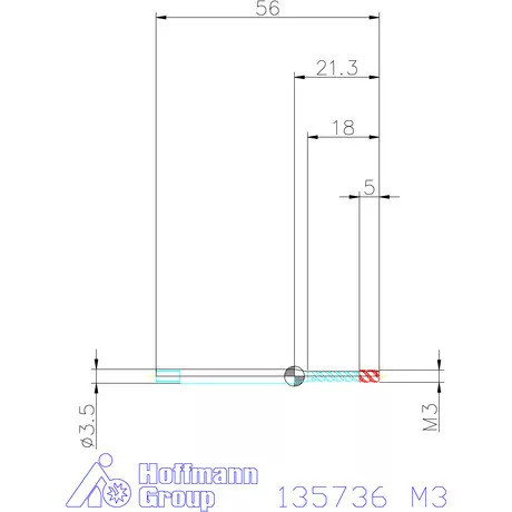 Garant Garant Master Tap INOX gépi menetfúró HSS-E-PM Form E 6HX M3