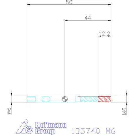 Garant Gépi menetfúró szinkronorsókhoz HSS-E-PM Form C M6