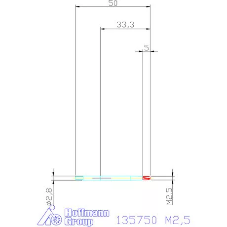 Garant Gépi menetfúró HSS-E-PM M2,5