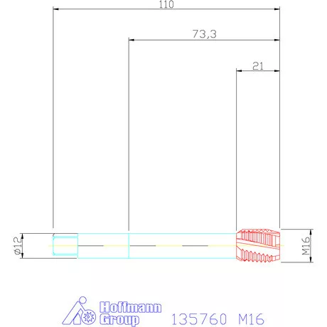 Garant Gépi menetfúró HSS-E-PM M16