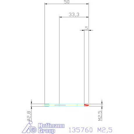 Garant Gépi menetfúró HSS-E-PM M2,5