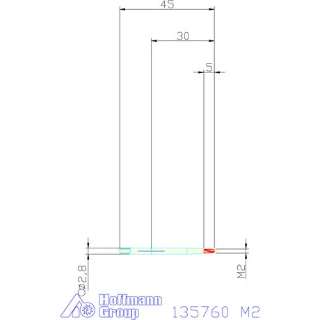Garant Gépi menetfúró HSS-E-PM M2