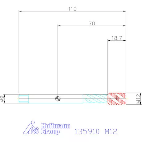Holex Holex Pro Tap gépi menetfúró HSS-E Form C M12