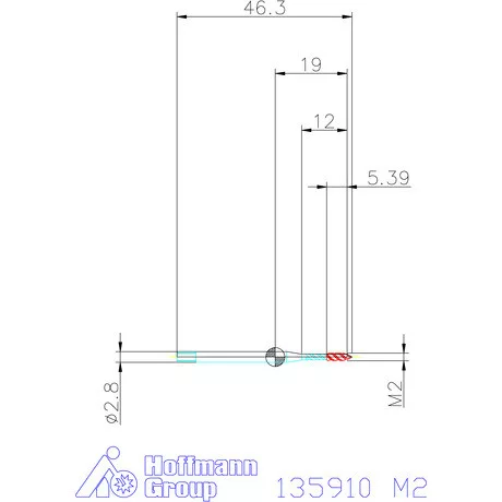Holex Holex Pro Tap gépi menetfúró HSS-E Form C M2