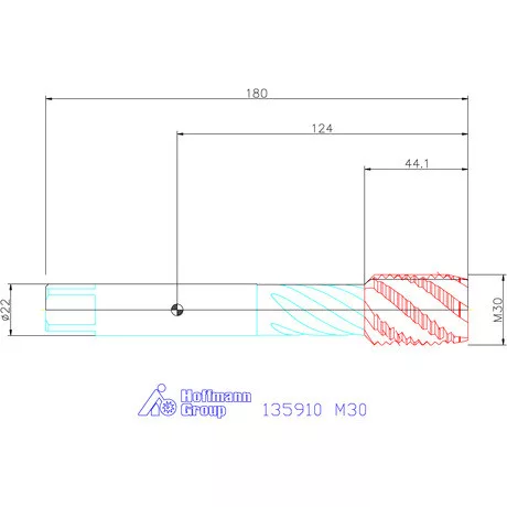 Holex Holex Pro Tap gépi menetfúró HSS-E Form C M30