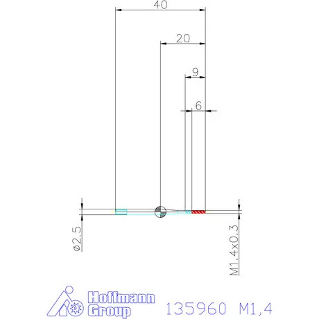 Garant Garant Master Tap gépi menetfúró HSS-E-PM Form C M1,4
