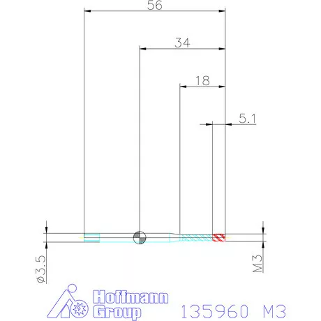 Garant Garant Master Tap gépi menetfúró HSS-E-PM Form C M3