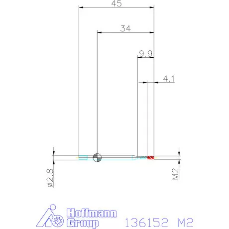 Garant Garant Master Tap gépi menetfúró HSS-E PM Form E 6HX M2
