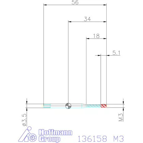 Garant Garant Master Tap gépi menetfúró HSS-E PM Form C 6GX M3