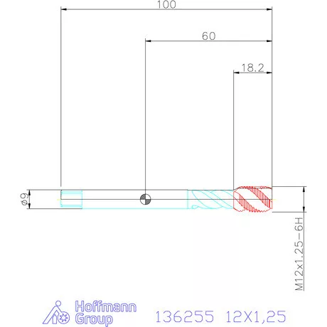 Holex Holex Clever Tap gépi menetfúró 12X1,25