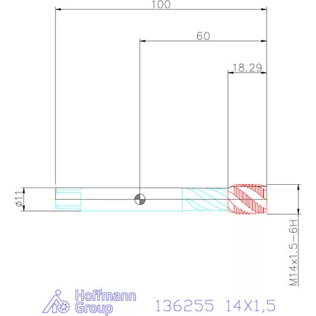 Holex Holex Clever Tap gépi menetfúró 14X1,5