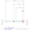 Garant Garant Master Tap INOX gépi menetfúró HSS-E-PM 8X0,75