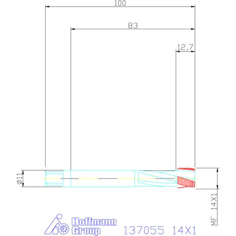 Garant Gépi menetfúró HSS-E-PM 14X1
