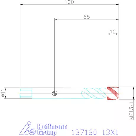 Garant Garant Master Tap gépi menetfúró HSS-E-PM 6HX 13X1