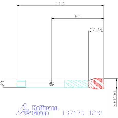 Holex Holex Pro Tap gépi menetfúró HSS-E 6H 12X1