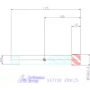 Garant Garant Master Tap gépi menetfúró balmenet 20X1,5