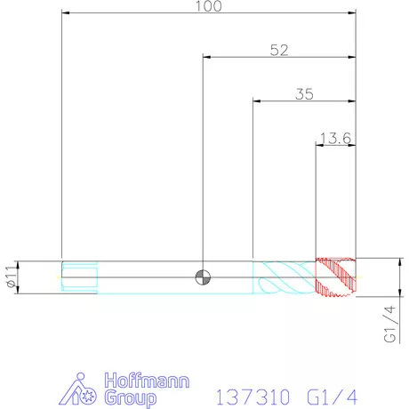 Garant Garant Master Tap Alu gépi menetfúró G1/4