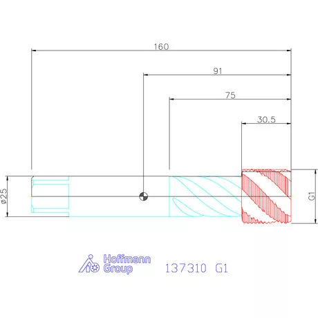 Garant Garant Master Tap Alu gépi menetfúró G1