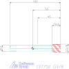 Garant Garant Master Tap INOX gépi menetfúró HSS-E-PM Form E G3/8