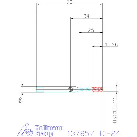 Garant Garant Master Tap INOX gépi menetfúró HSS-E-PM 10-24