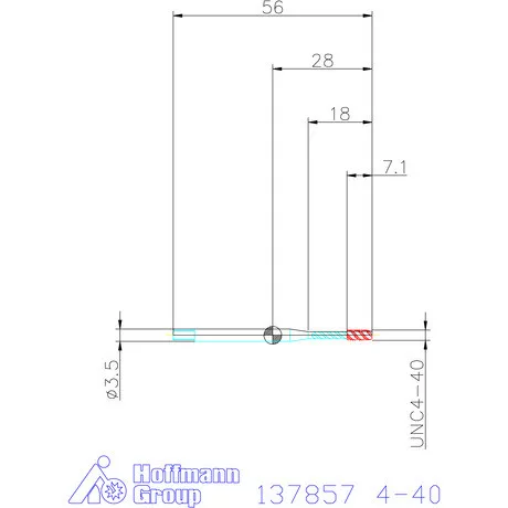 Garant Garant Master Tap INOX gépi menetfúró HSS-E-PM 4-40