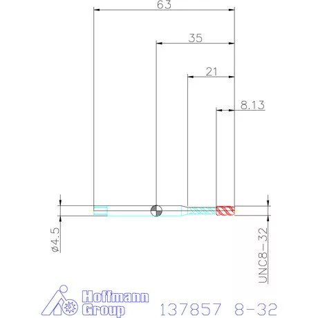 Garant Garant Master Tap INOX gépi menetfúró HSS-E-PM 8-32