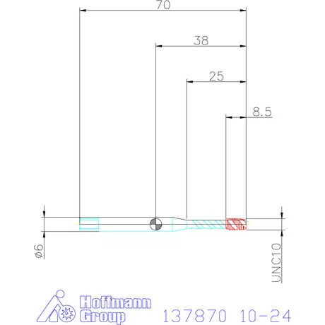 Garant Garant Master Tap gépi menetfúró HSS-E-PM 10-24