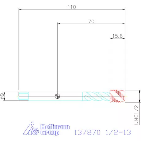 Garant Garant Master Tap gépi menetfúró HSS-E-PM 1/2-13