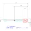 Garant Garant Master Tap gépi menetfúró HSS-E-PM 3/4-10