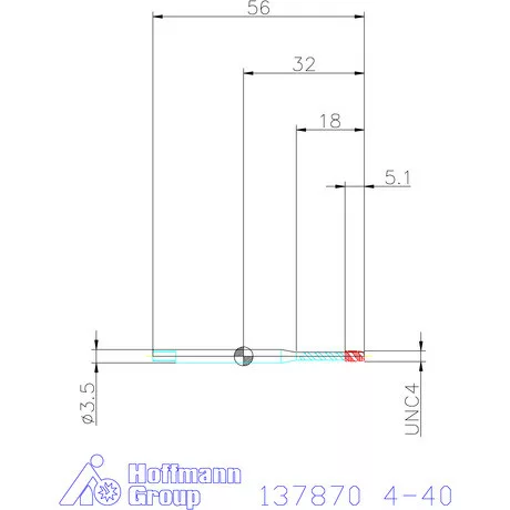Garant Garant Master Tap gépi menetfúró HSS-E-PM 4-40