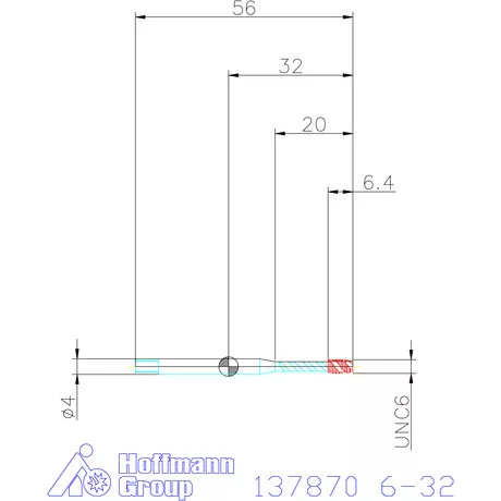 Garant Garant Master Tap gépi menetfúró HSS-E-PM 6-32