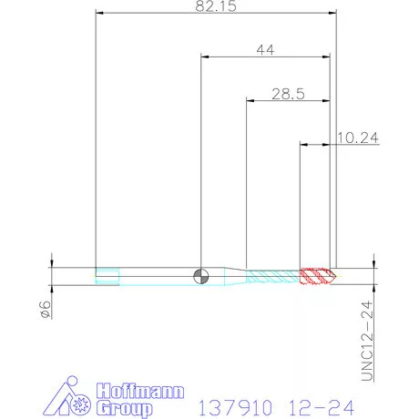 Holex Holex Pro Tap gépi menetfúró HSS-E 12-24