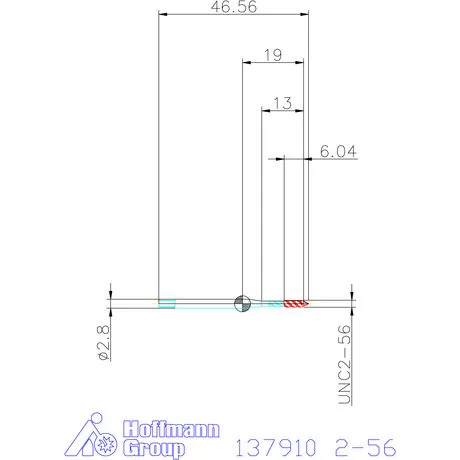 Holex Holex Pro Tap gépi menetfúró HSS-E 2-56