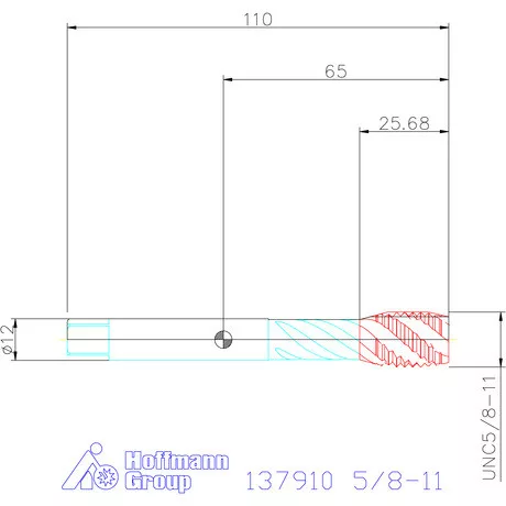 Holex Holex Pro Tap gépi menetfúró HSS-E 5/8-11