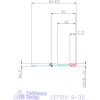 HOLEX Pro Tap gépi menetfúró HSS-E 8-32