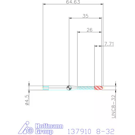 Holex Holex Pro Tap gépi menetfúró HSS-E 8-32