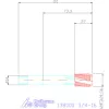 Garant Gépi menetfúró 3/4-16