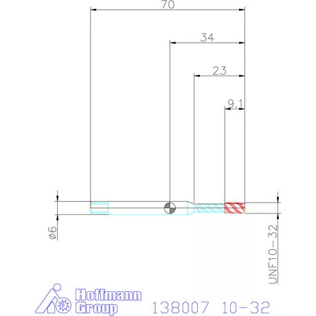 Garant Garant Master Tap INOX gépi menetfúró HSS-E-PM 10-32