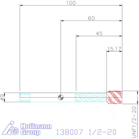 Garant Garant Master Tap INOX gépi menetfúró HSS-E-PM 1/2-20