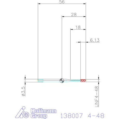 Garant Garant Master Tap INOX gépi menetfúró HSS-E-PM 4-48