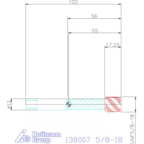 Garant Garant Master Tap INOX gépi menetfúró HSS-E-PM 5/8-18