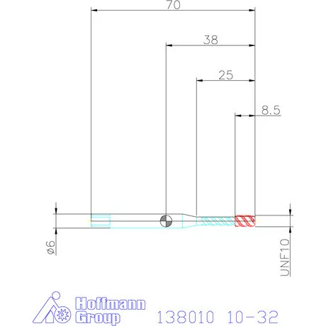 Garant Garant Master Tap gépi menetfúró HSS-E-PM 10-32